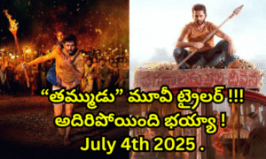 “తమ్ముడు” మూవీ ట్రైలర్ !!! అదిరిపోయింది భయ్యా ! July 4th 2025 .